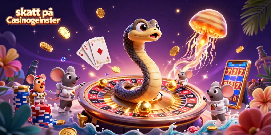 Oppdag skatt på casinogevinster med astronautmus som satser på en roulettehjul-scene.