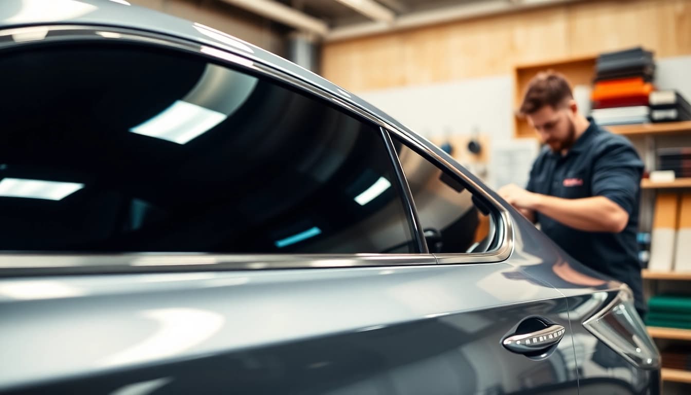 Achieve the best window tint Chattanooga TN with expert applications and quality materials in a professional setting.