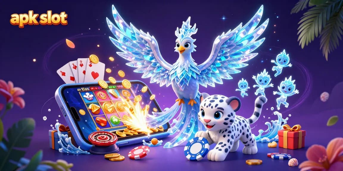 Mainkan apk slot dengan konten imersif di dunia penuh kecerahan dan bagian interaktif.