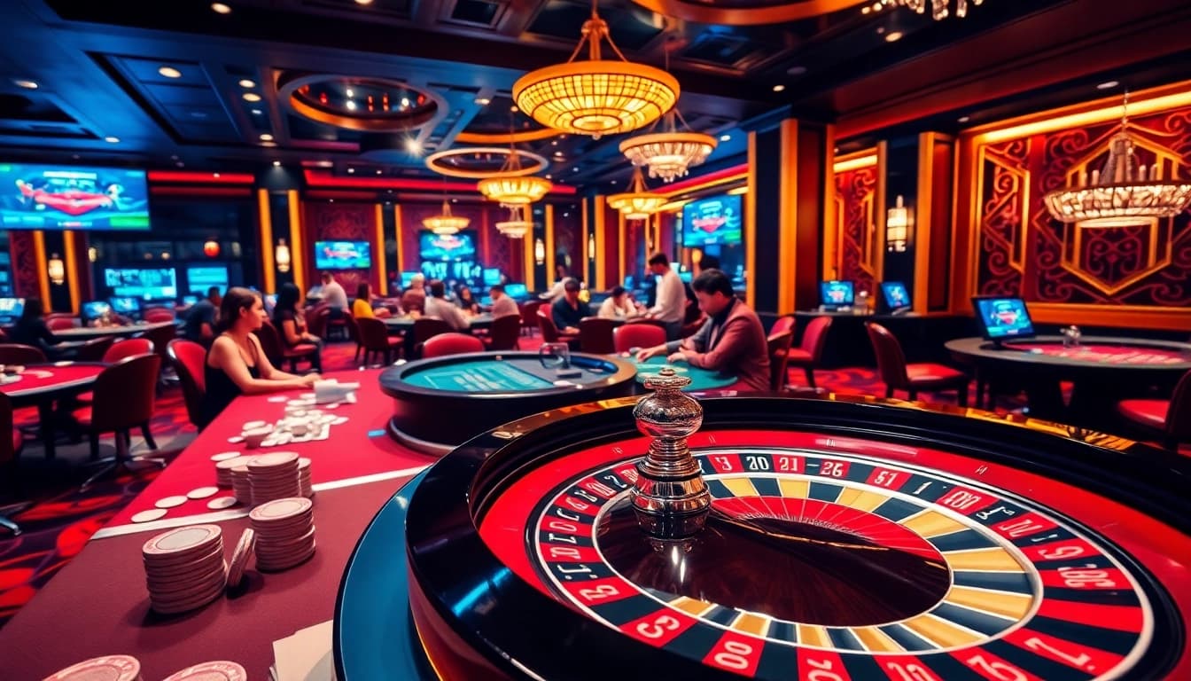 Engaging players in a lively online casino focusing on 789BET có uy tín không and excitement.