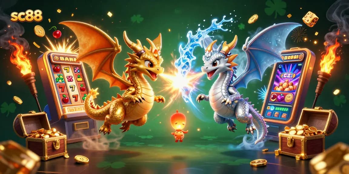 Engage in thrilling gameplay at sc88 casino with dynamic dragons, jackpots, and vibrant elements.