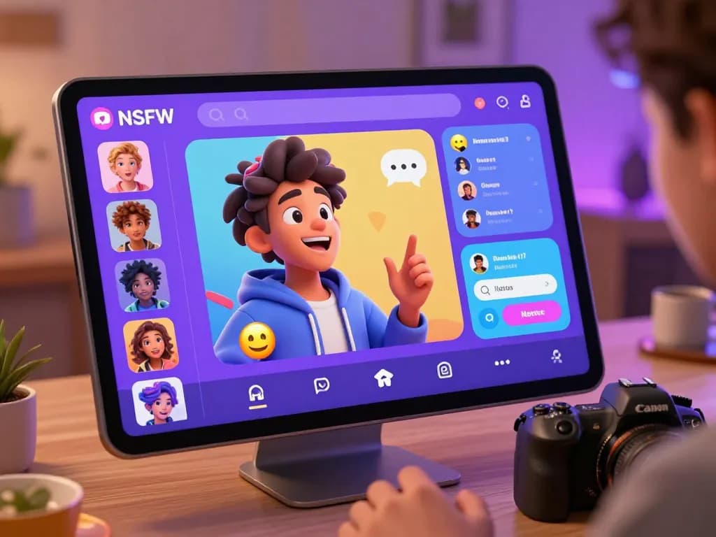 Engaging NSFW AI character interaction on a modern platform