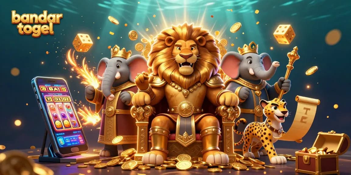 Experience thrilling adventure with bandar togel as the lion king rules over a jackpot explosion and casino frenzy.