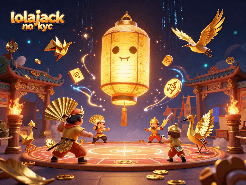 Experience the excitement of lolajack no kyc at a vibrant night market casino with thrilling gambling elements.