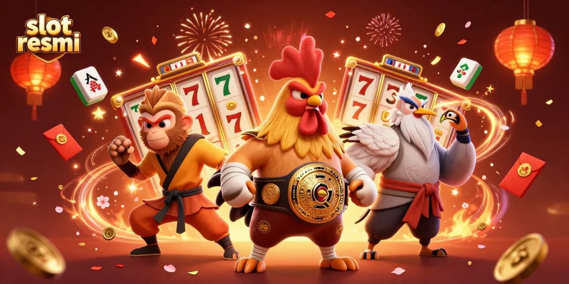 Experience the thrill of slot resmi games with vibrant characters and rich gaming elements