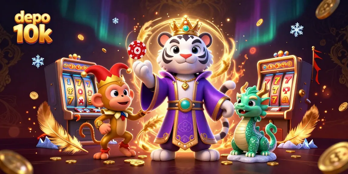 Experience thrilling games at depo 10k with vibrant characters and dynamic slots in action.