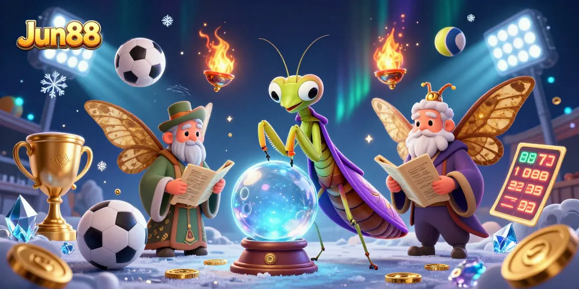 Jun88 offers thrilling online betting with vibrant casino illustrations showing dynamic sports action.
