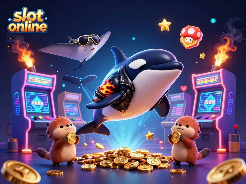 Menangkan slot online dengan karakter lucu dan elemen permainan kasino yang berkilau.