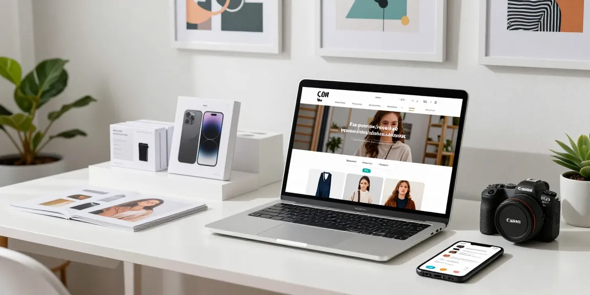 Shopping online for quality 레플리카 사이트, featuring stylish products and inviting workspace.