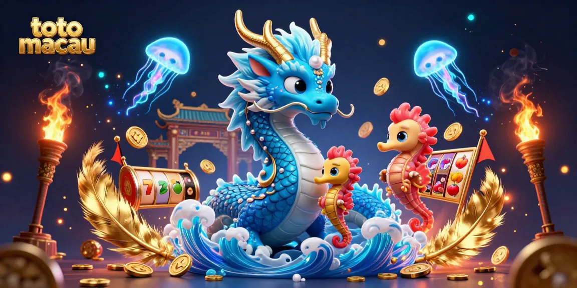 Win jackpots at toto macau with our engaging 3D casino illustration showcasing vibrant characters and elements.