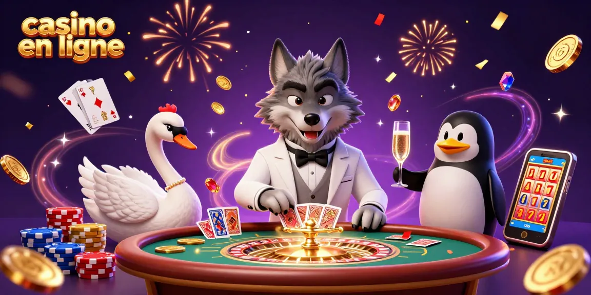 Jouez au casino en ligne avec des personnages animés, attrapez des gains en or et amusez-vous !