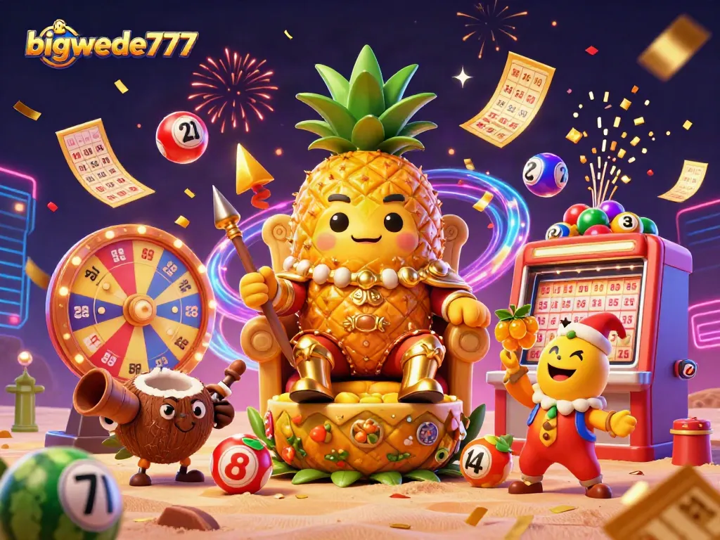 Experience the exciting world of online gaming at bigwede777 with vibrant casino characters and dynamic elements.