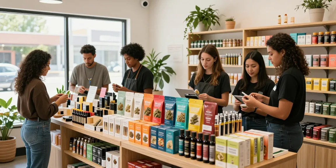 Buy Marijuana Online Europe at a vibrant cannabis dispensary where customers explore quality products including strains, edibles, and concentrates.