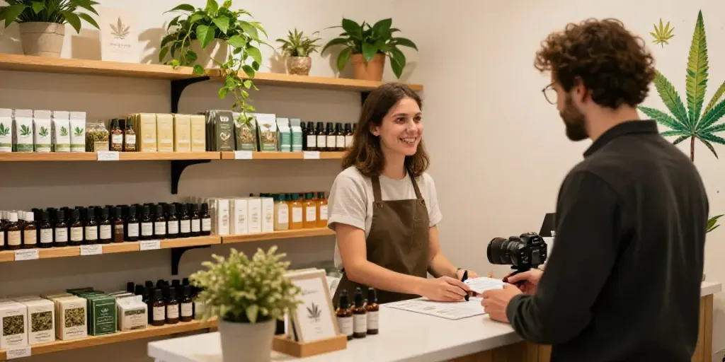 Entdecke die Vielfalt im CBD Shop mit freundlicher Beratung und liebevoller Einrichtung.