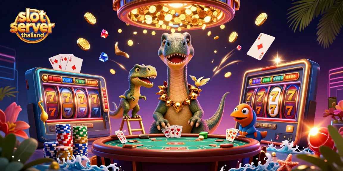 Experience excitement on a slot server thailand with a variety of colorful gaming elements.