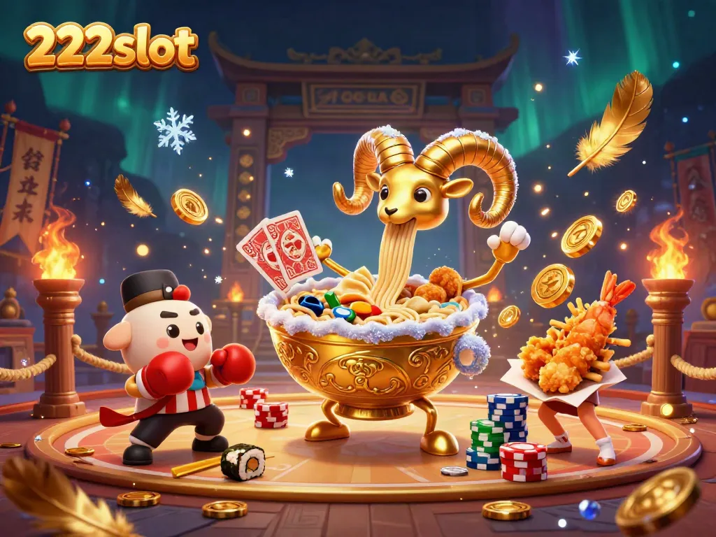 Rasakan keseruan bermain 222slot dengan karakter unik dan elemen kasino menakjubkan.