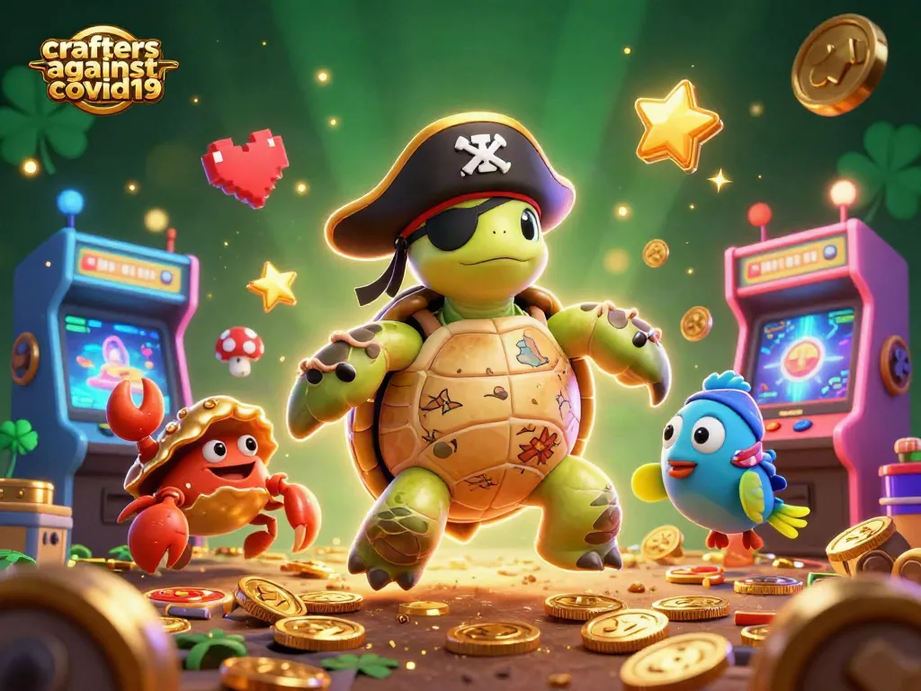 Craftersagainstcovid19 menunjukkan slot online yang mendebarkan dengan karakter kusuka dan elemen permainan kasino lainnya.