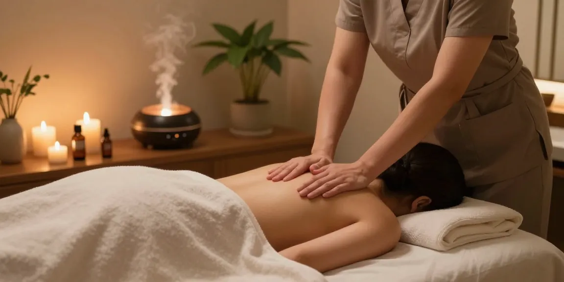 Experience luxury 대구마사지 with serene environment and soothing elements.