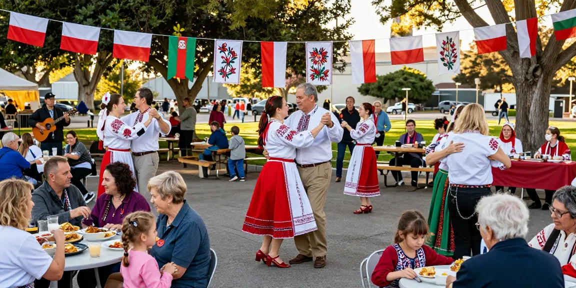 Community celebration at Polish San Francisco gathering on https://www.sfpol.com/ showcasing cultural pride.