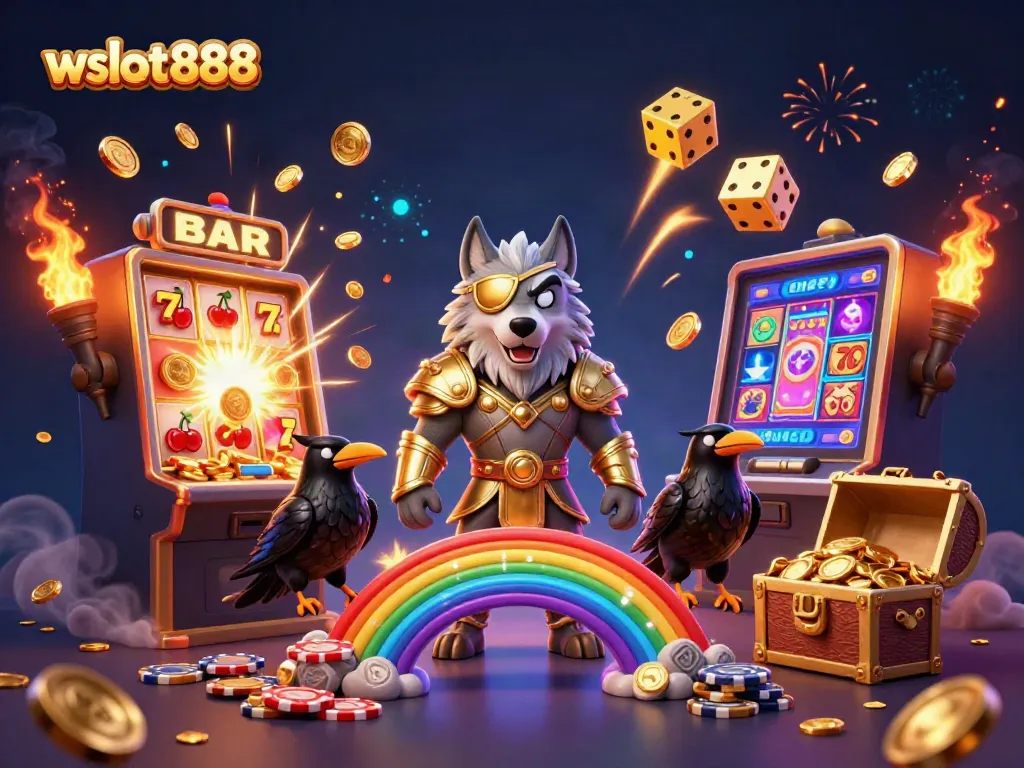 Permainan slot gacor wslot888 dengan mitologi Odin dan simbol keberuntungan, jackpot menunggu!