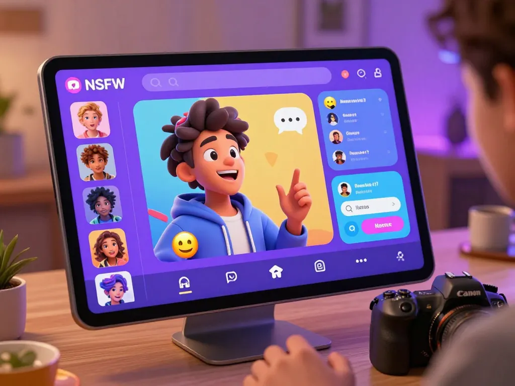 Engaging NSFW AI character interaction on a modern platform