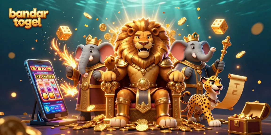 Experience thrilling adventure with bandar togel as the lion king rules over a jackpot explosion and casino frenzy.