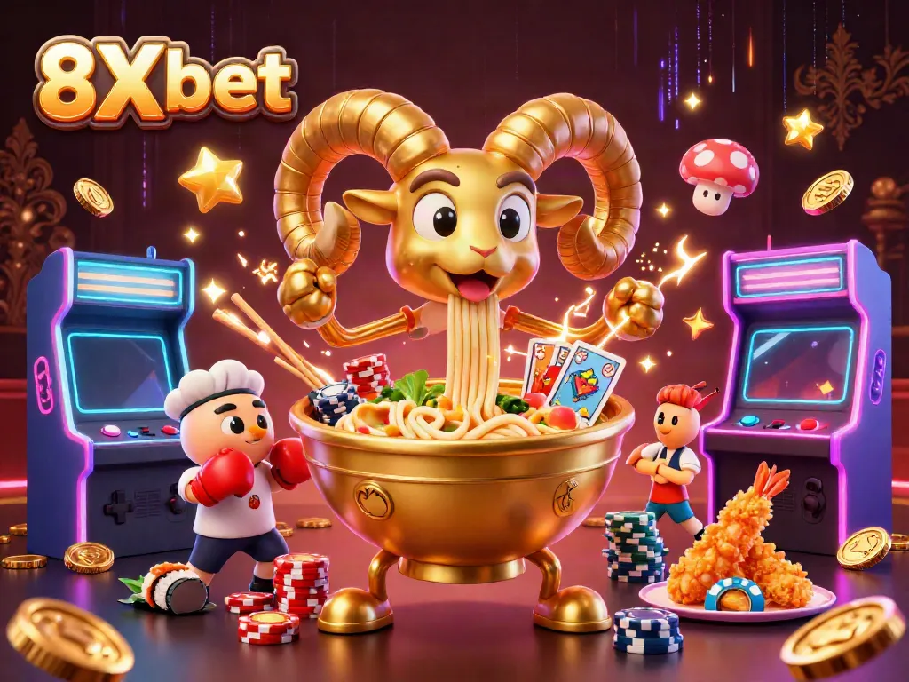 8Xbet offers vibrant casino experiences with energetic characters and immersive gaming environments.