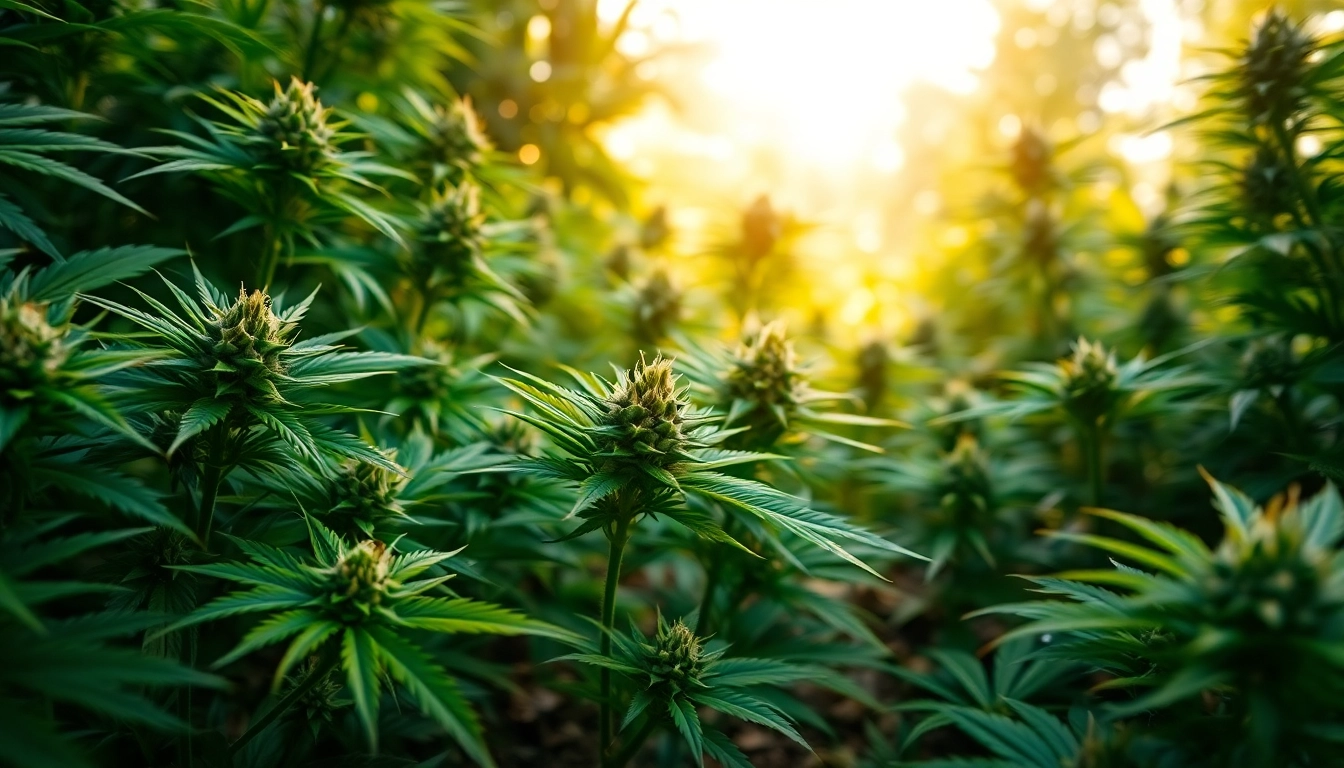 Find out where to buy weed plants in a lush garden bursting with healthy greenery.