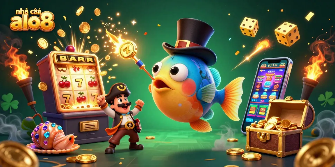 Experience the thrill of nhà cái alo8 featuring vibrant characters and explosive casino rewards.