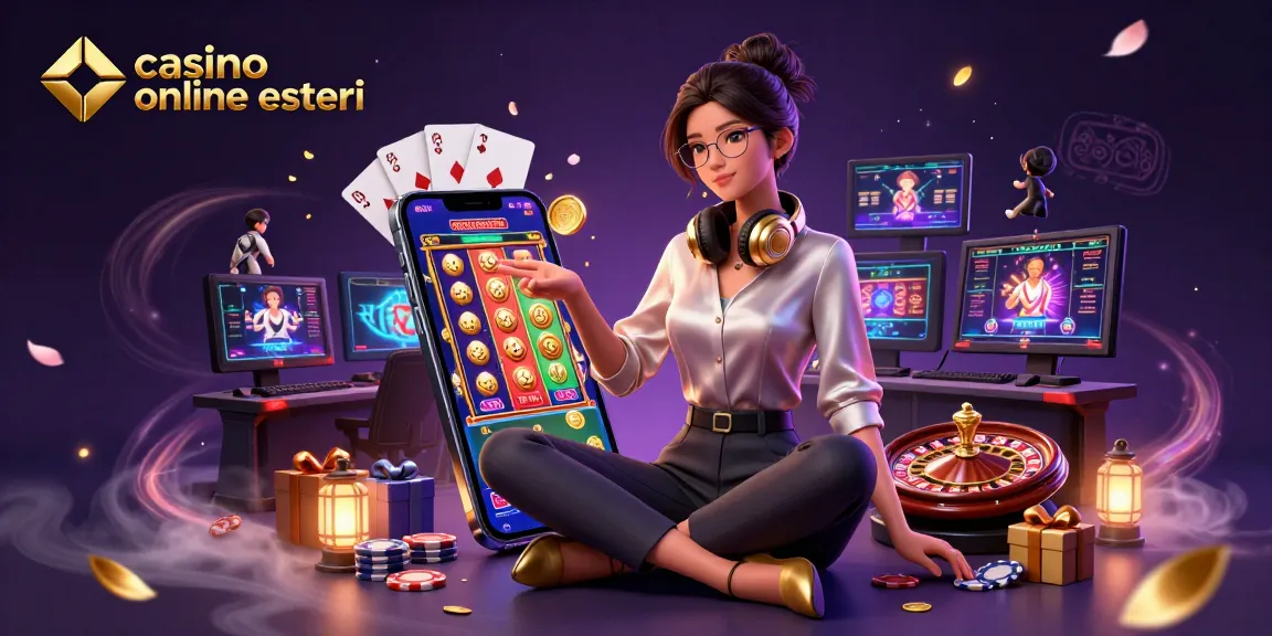 Partecipa a esperienze emozionanti con i casinò online esteri che mostrano vivaci giochi di slot e elementi di gioco dinamici.