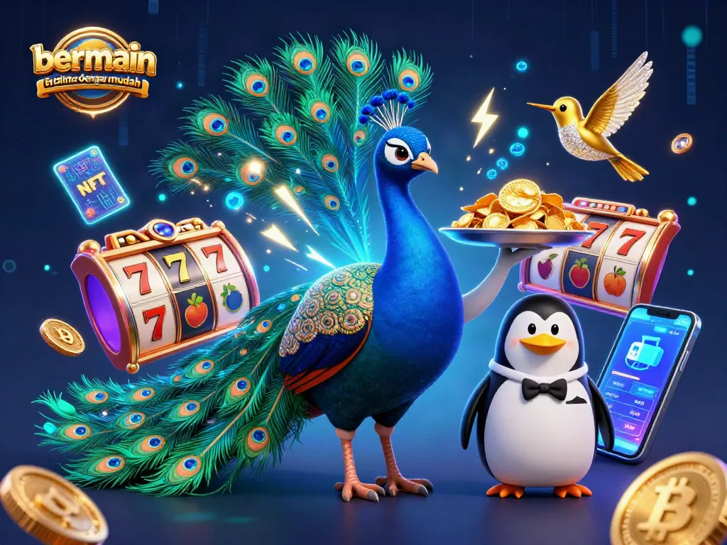 Bermain slot online dengan mudah dan seru dengan karakter kasino yang menawan dan simbol keberuntungan.
