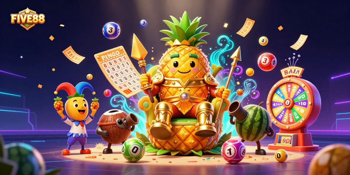 Engage with FIVE88 and enjoy vibrant casino action with playful characters and dynamic game elements.