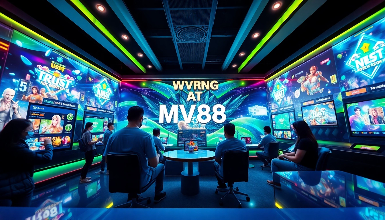 MV88 showcasing an engaging online gaming interface with dynamic user interaction and USDT transactions.