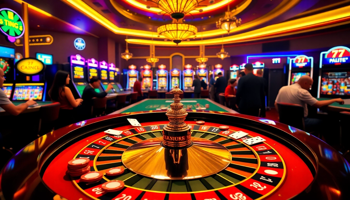 Engaging players at a luxurious roulette table showcasing 79king com betting experience.