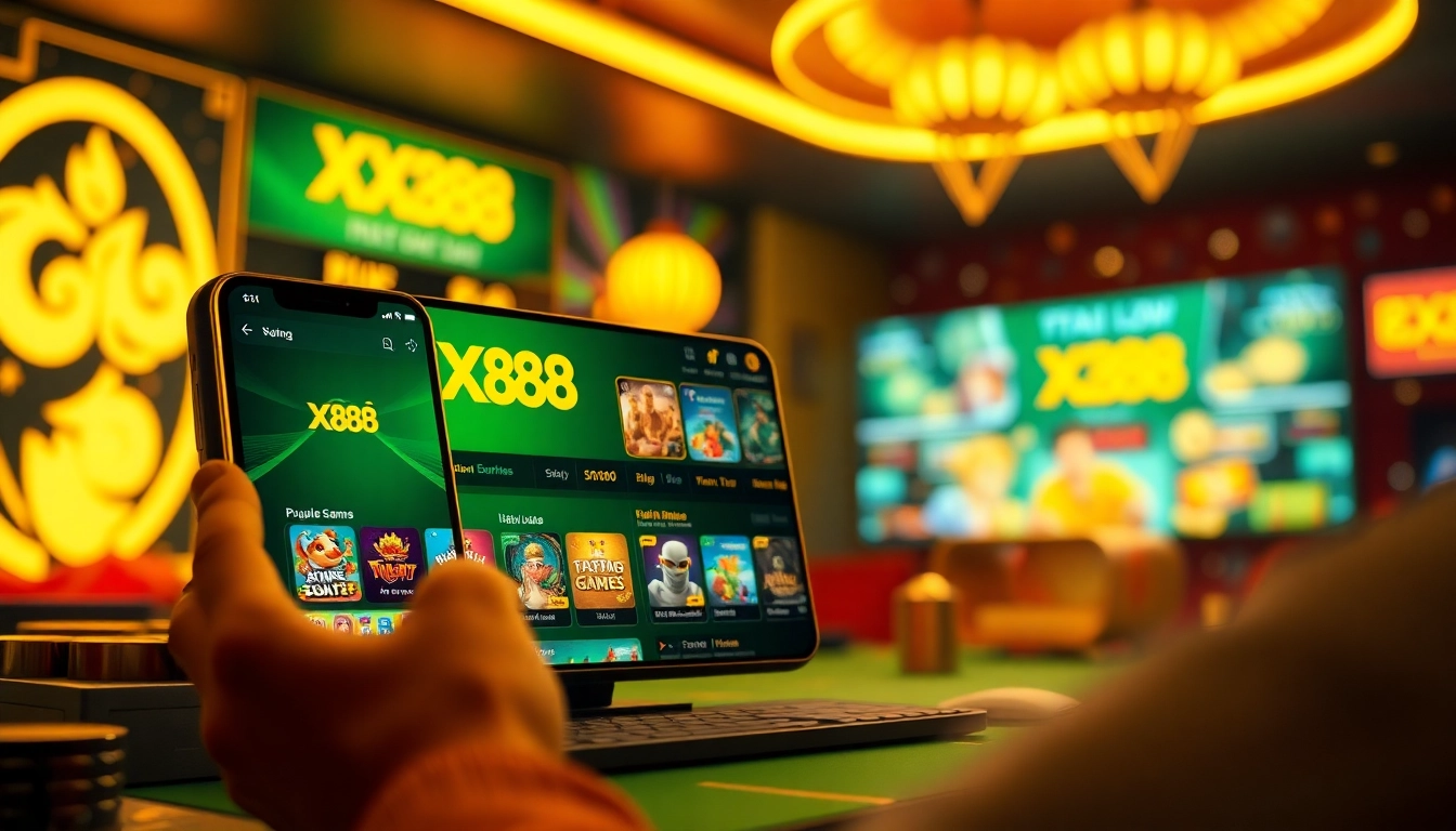 Experience the excitement of online gambling at https://xx88.pizza/ with vibrant games and secure technology.