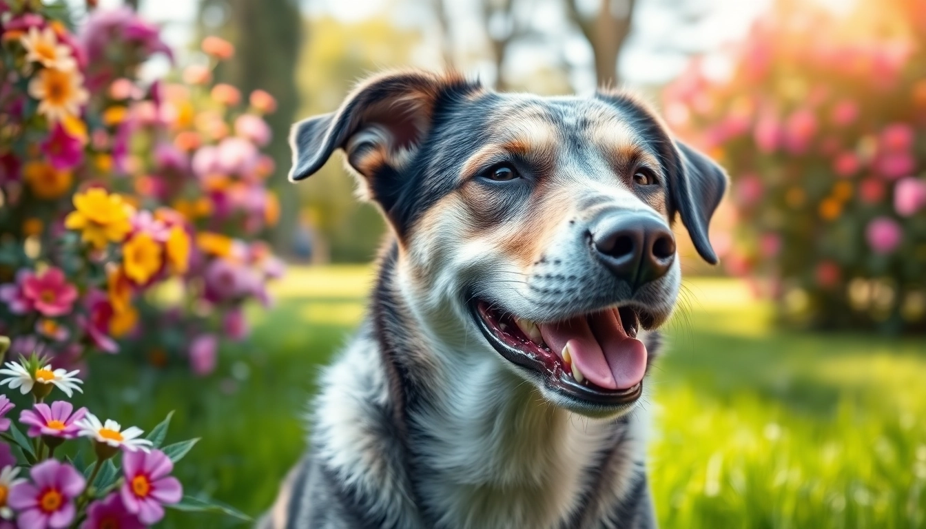 Happy dog enjoying a sunny day, illustrating the benefits of CBD For Pet for relaxation and wellness.