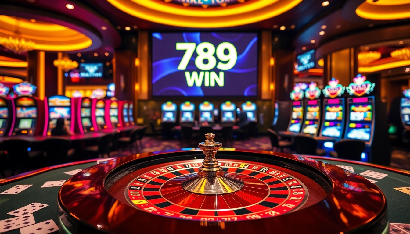 Experience thrilling moments at 789 win casino tables filled with vibrant poker chips.
