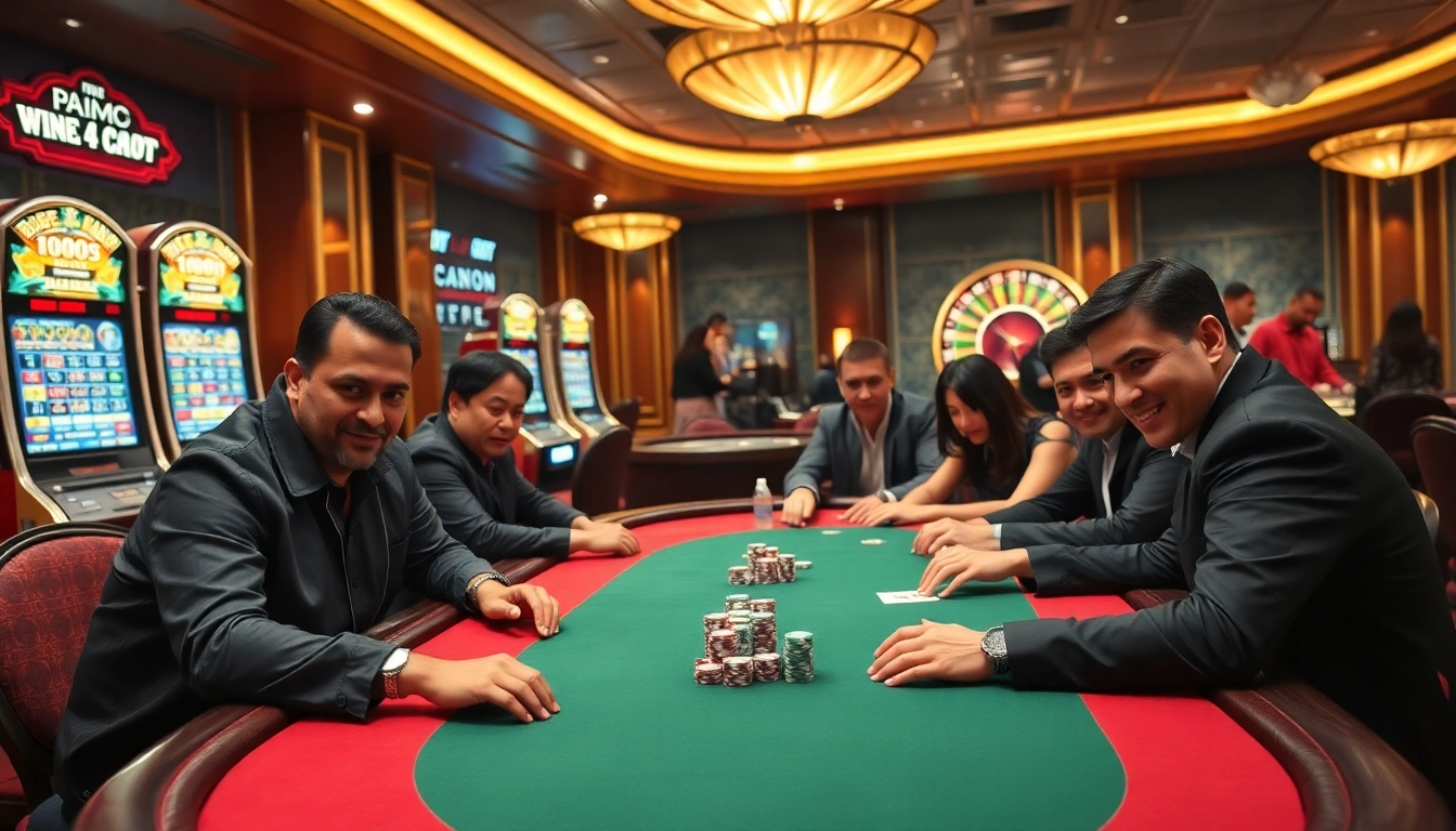 Experience high-stakes poker excitement at https://www.6rwin55.com/ with luxurious tables and eager players.