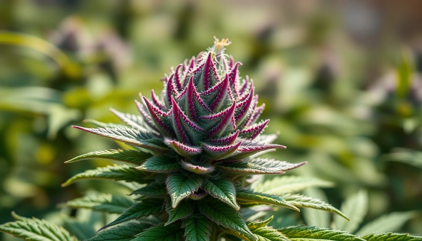 Showcasing the Miami Runtz strain with vibrant buds under natural sunlight, highlighting its quality and texture.