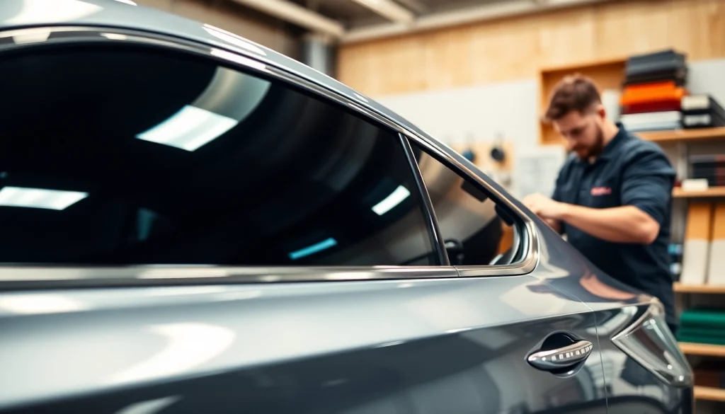 Achieve the best window tint Chattanooga TN with expert applications and quality materials in a professional setting.