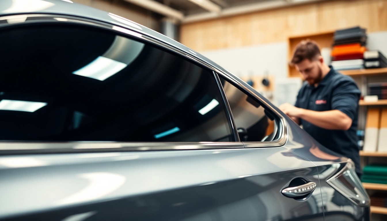 Achieve the best window tint Chattanooga TN with expert applications and quality materials in a professional setting.