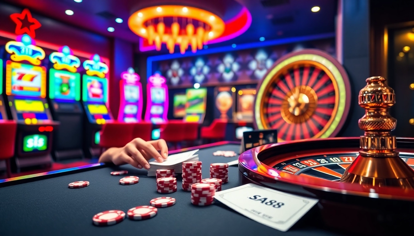 Engage in thrilling games at https://sa88.it.com/ with a vibrant casino atmosphere and professional dealers.