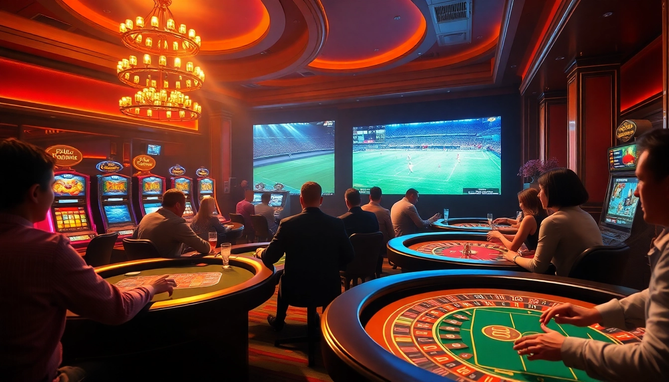 Experience thrilling gambling at Luongsontv with live sports streaming and high-stakes casino action.