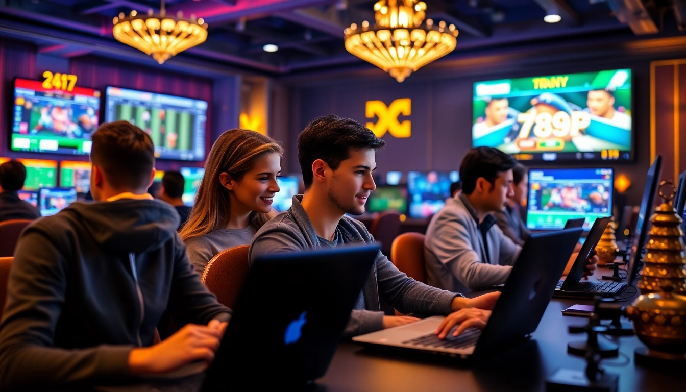 Engage with 789P online gaming platform showcasing betting excitement and customer support.