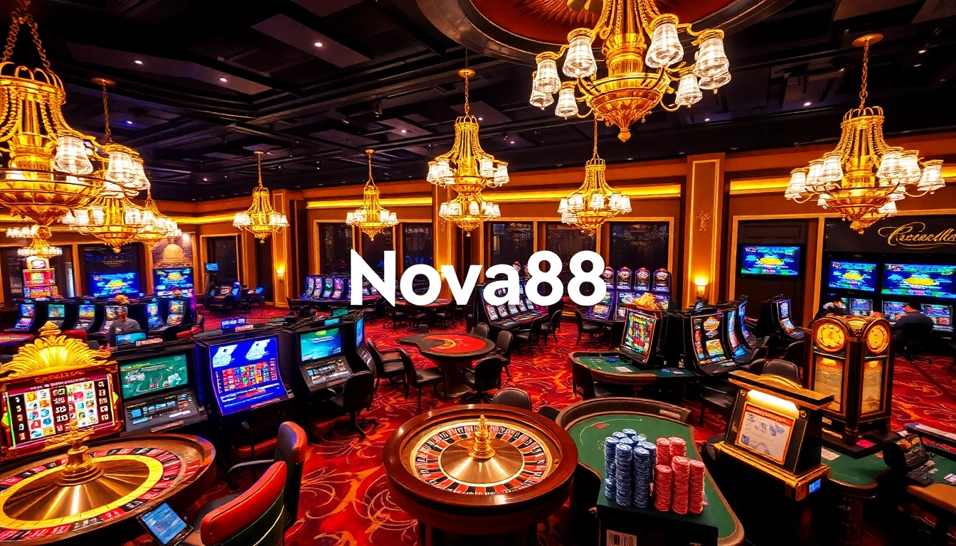 Experience thrilling online gambling at https://nova8886.com/ with vibrant casino games and excitement.