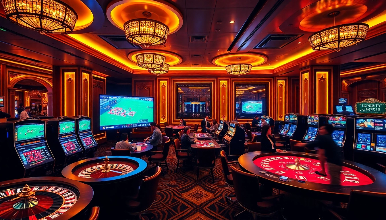 Experience live sports betting excitement on luongson tv with interactive casino elements.