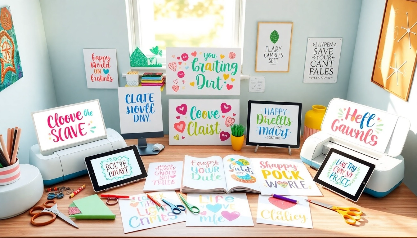 Explore creative SVG design bundles for Cricut, showcasing vibrant crafting tools and designs.