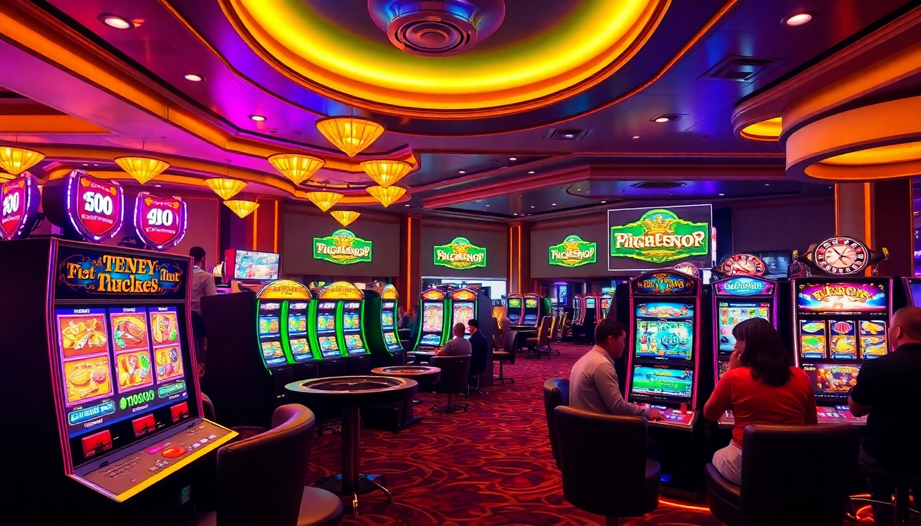 Experience thrilling gameplay at idnslot's vibrant casino, featuring exciting slot machines and intense gaming actions.