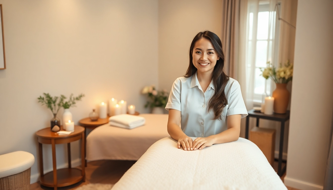 고요한 환경에서의 현장 마사지 치료 서비스, 오산출장마사지의 품질과 전문성 강조.