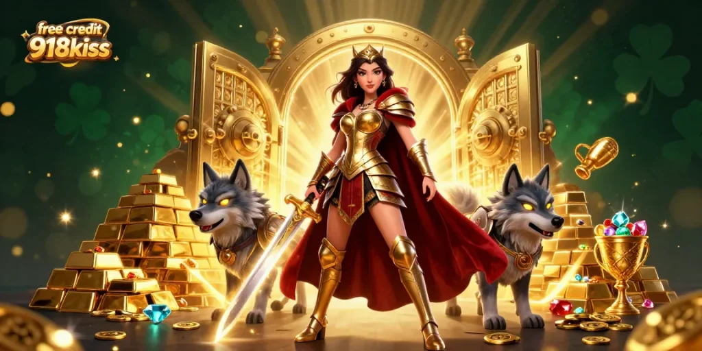 Spin and win with free credit 918kiss while enjoying stunning rewards and gems!